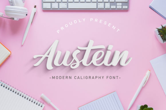 Austein: A Script Font That Feels Like a Handwritten Note