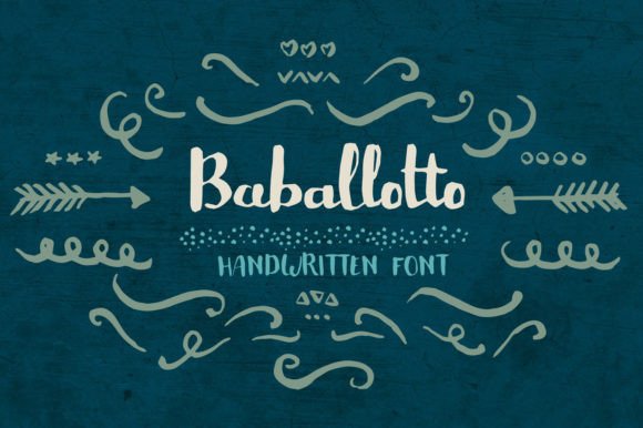 Baballotto: The Watercolor Brush Script for Authentic Design