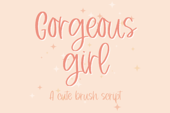 Gorgeous Girl: A Sweet, Adorable Handwritten Font for Creative Projects