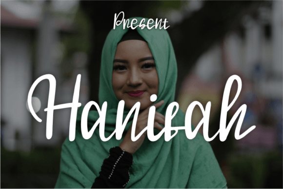 Hanifah: The Elegant Script Font for Modern Branding