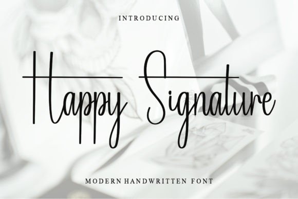 Happy Signature: The Script Font for Authentic Branding