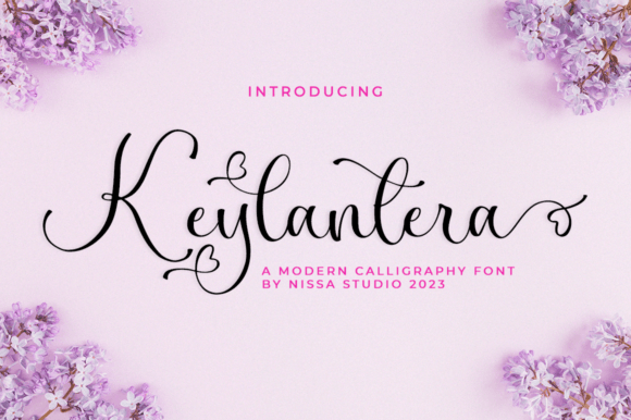 Keylantera: A Script Font for Elegant & Refreshing Designs