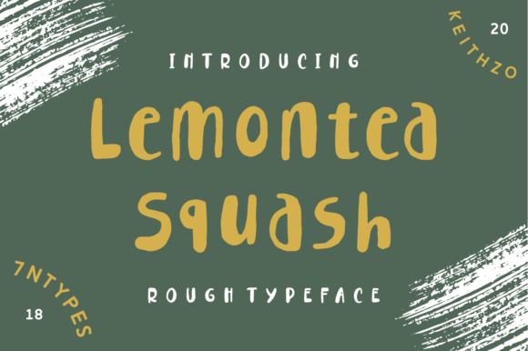 Lemontea Squash: A Playful Script for Authentic Branding
