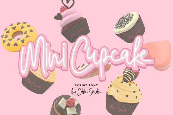 Mini Cupcake: The Sweet Script for Modern Branding