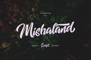 Mishaland: Bold Script for Modern Branding