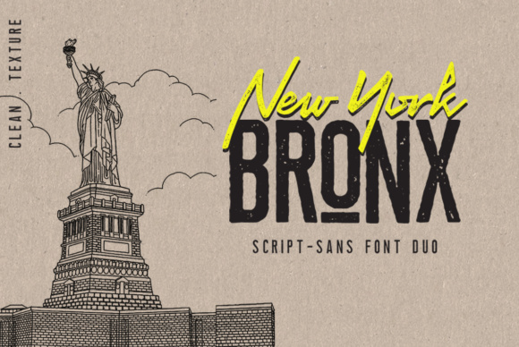 Newyork Bronx Duo: A Modern Serif & Script Pairing