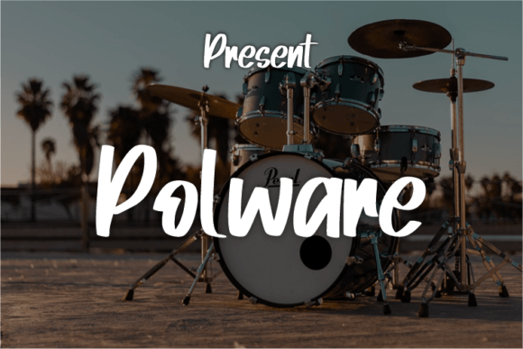 Polware: A Modern Script Font for Elegant Design