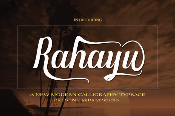 Rahayu: The Elegant Script Font for Timeless Design
