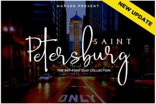Saint Petersburg Duo: A Handwritten Font with a Designer's Touch