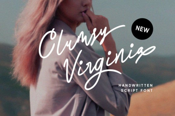 Why Clumsy Virginia Might Be Your Next Favorite Script Font