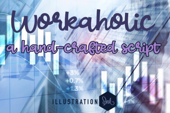 Workaholic: A Script Font with Punch and Polish